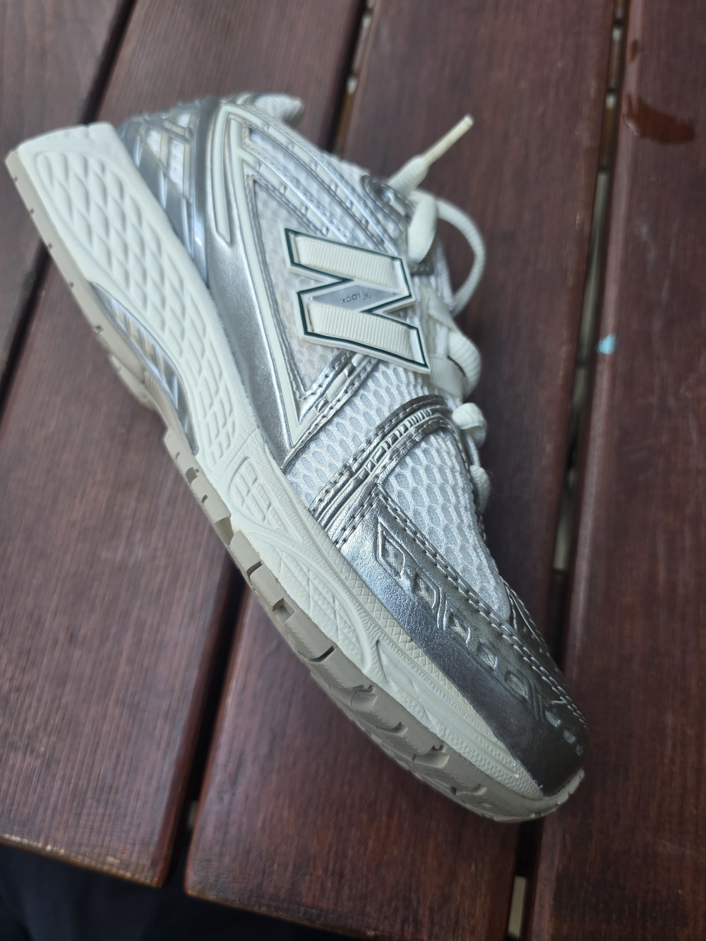 NEW!!! New Balance 1906R Sneakers, Silver Metallic/Sea Salt, Retail  $155.00 - Picture 4 of 15